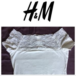 H&M lace top